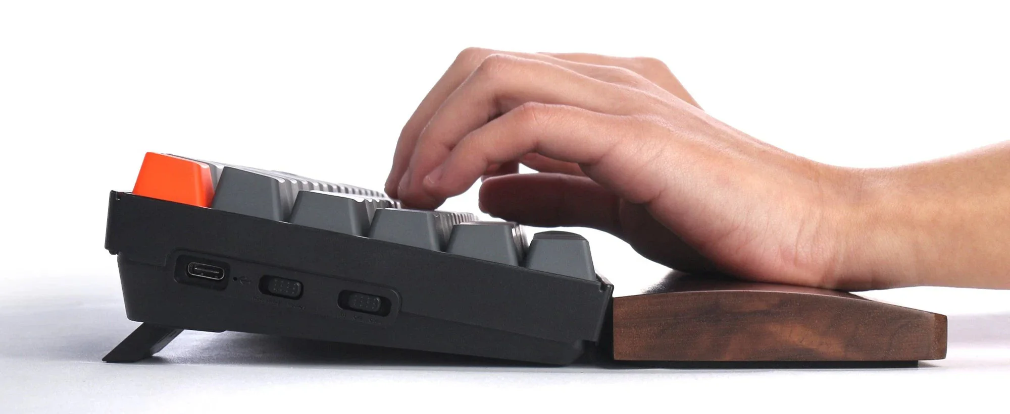 Keychron Wooden Palm Rest For K3 & K7 (PR4) - Image 3