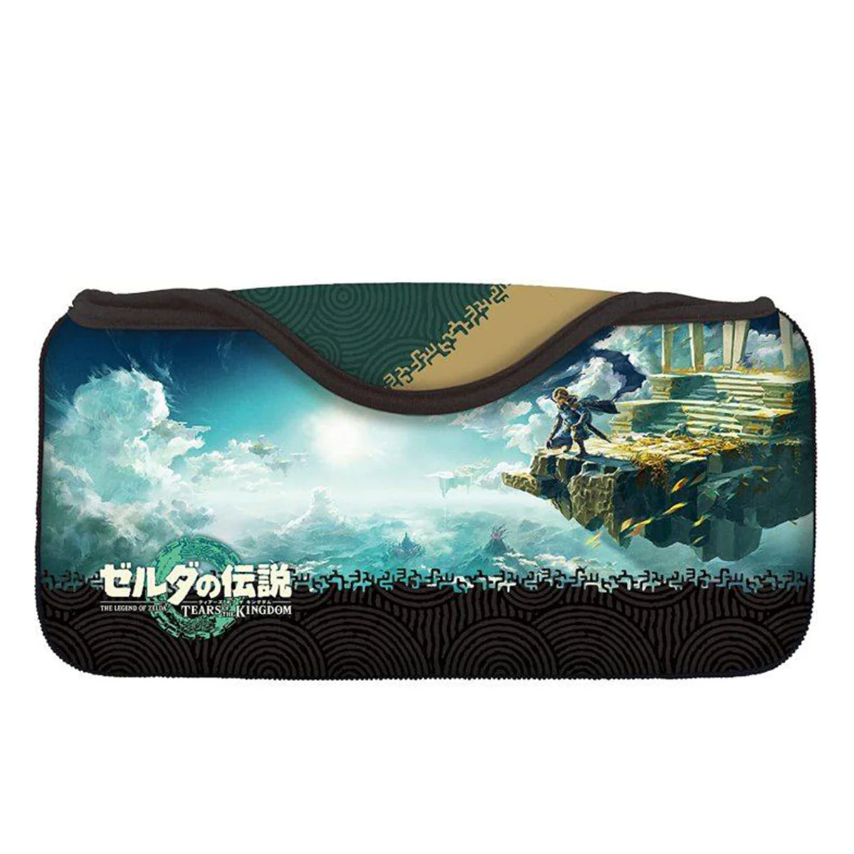 Keys Factory NSW The Legend Of Zelda Tears Of Kingdom Theme Quick Pouch Collection For Nintendo Switch (CQP-105-1)