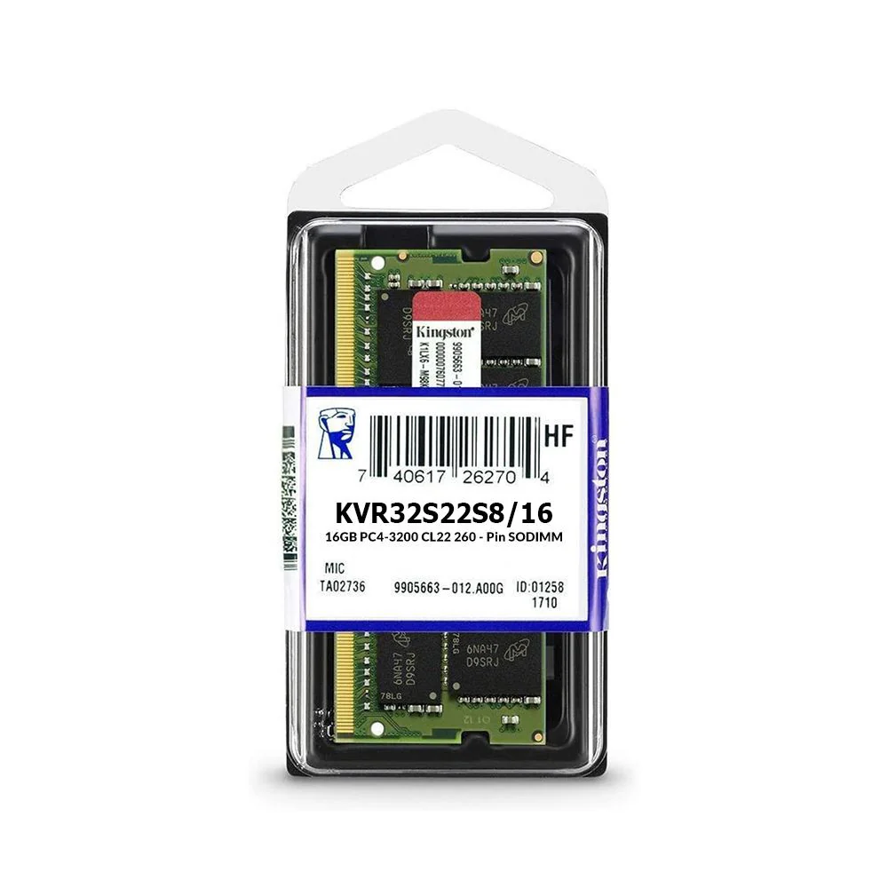 Kingston 16GB 3200MHZ DDR4 Non-ECC CL22 Memory (KVR32S22S8/16) - Image 3