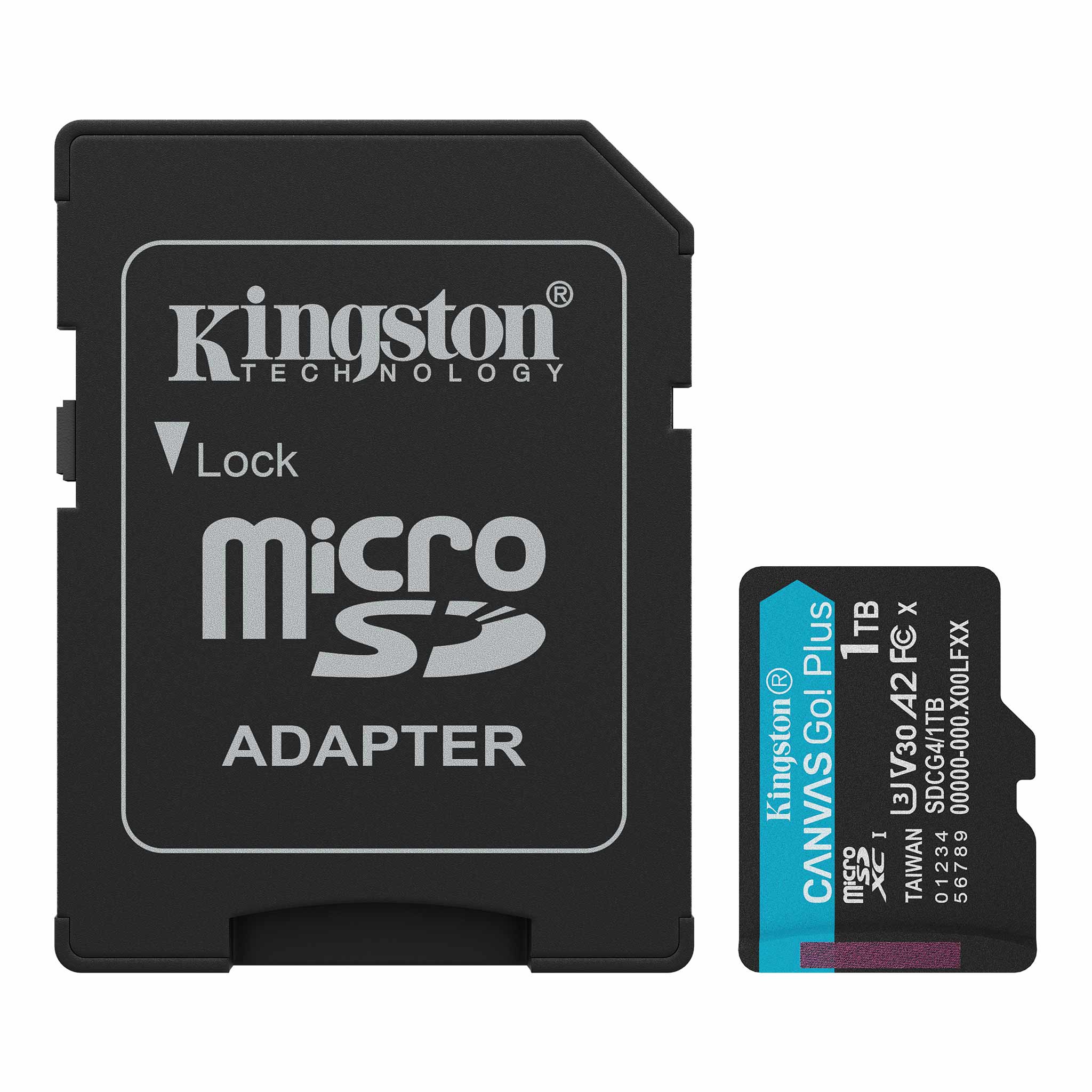 Kingston Canvas Go! Plus C10 UHS-I U3 V30 A2 200MB/s Read microSD Memory Card with SD Adapter (128GB, 256GB, 512GB, 1TB) - Image 11