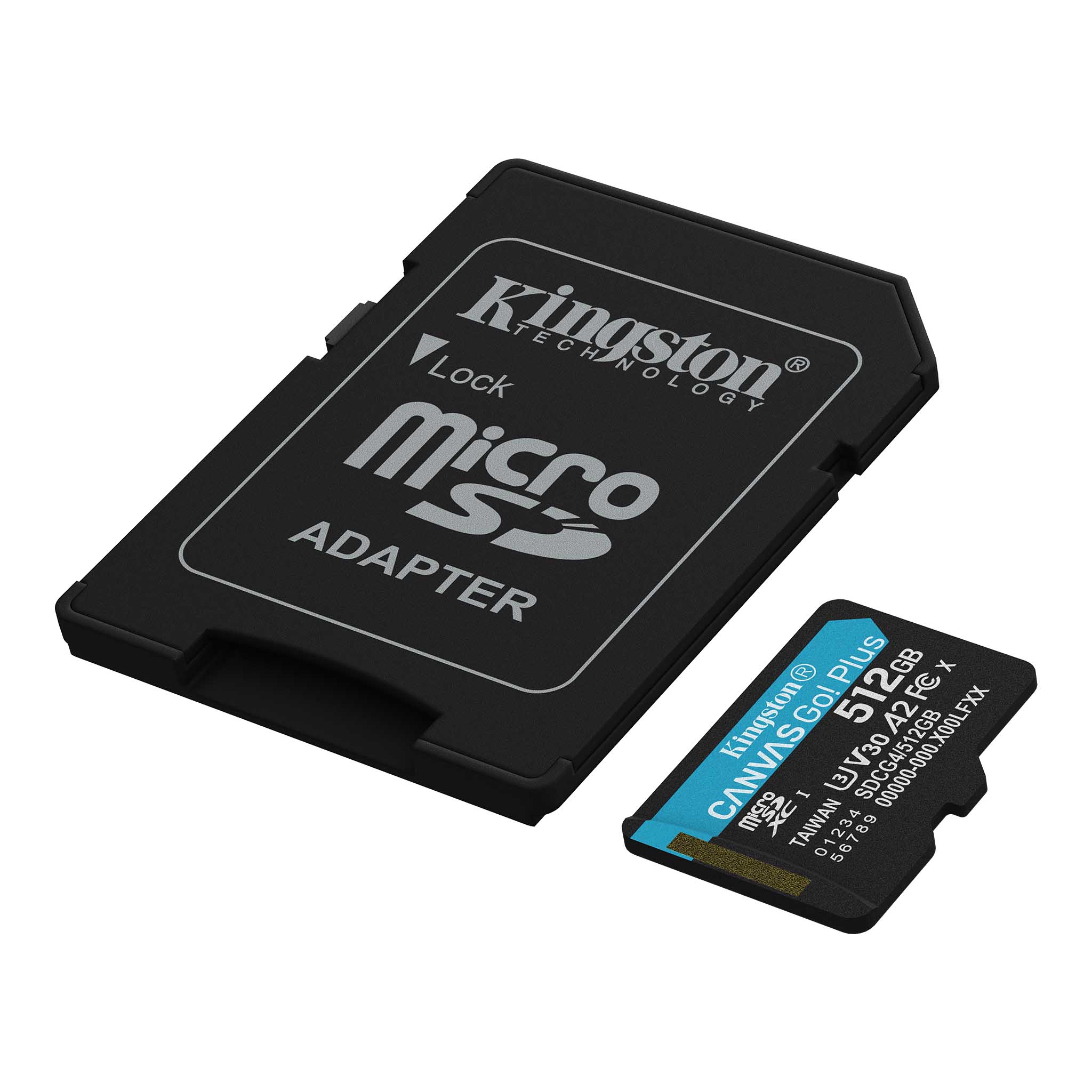 Kingston Canvas Go! Plus C10 UHS-I U3 V30 A2 200MB/s Read microSD Memory Card with SD Adapter (128GB, 256GB, 512GB, 1TB) - Image 9