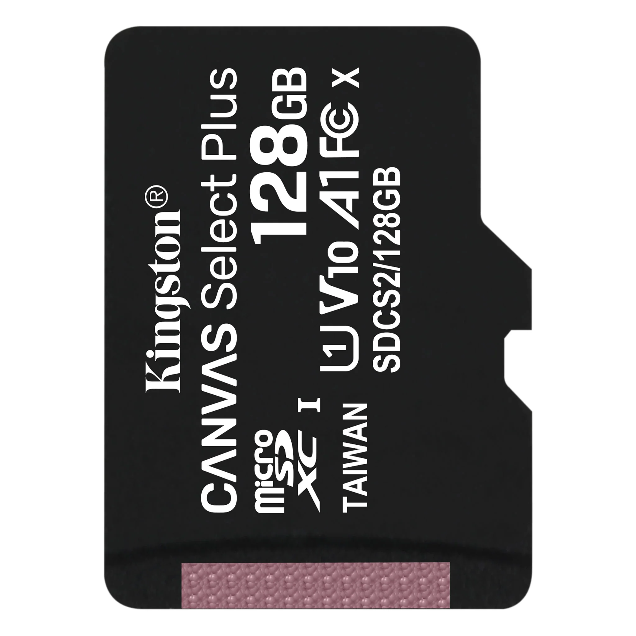 Kingston Canvas Select Plus 128GB 100MB/S MicroSD Memory Card With Android A1 Performance Class (SDCS2/128GB)