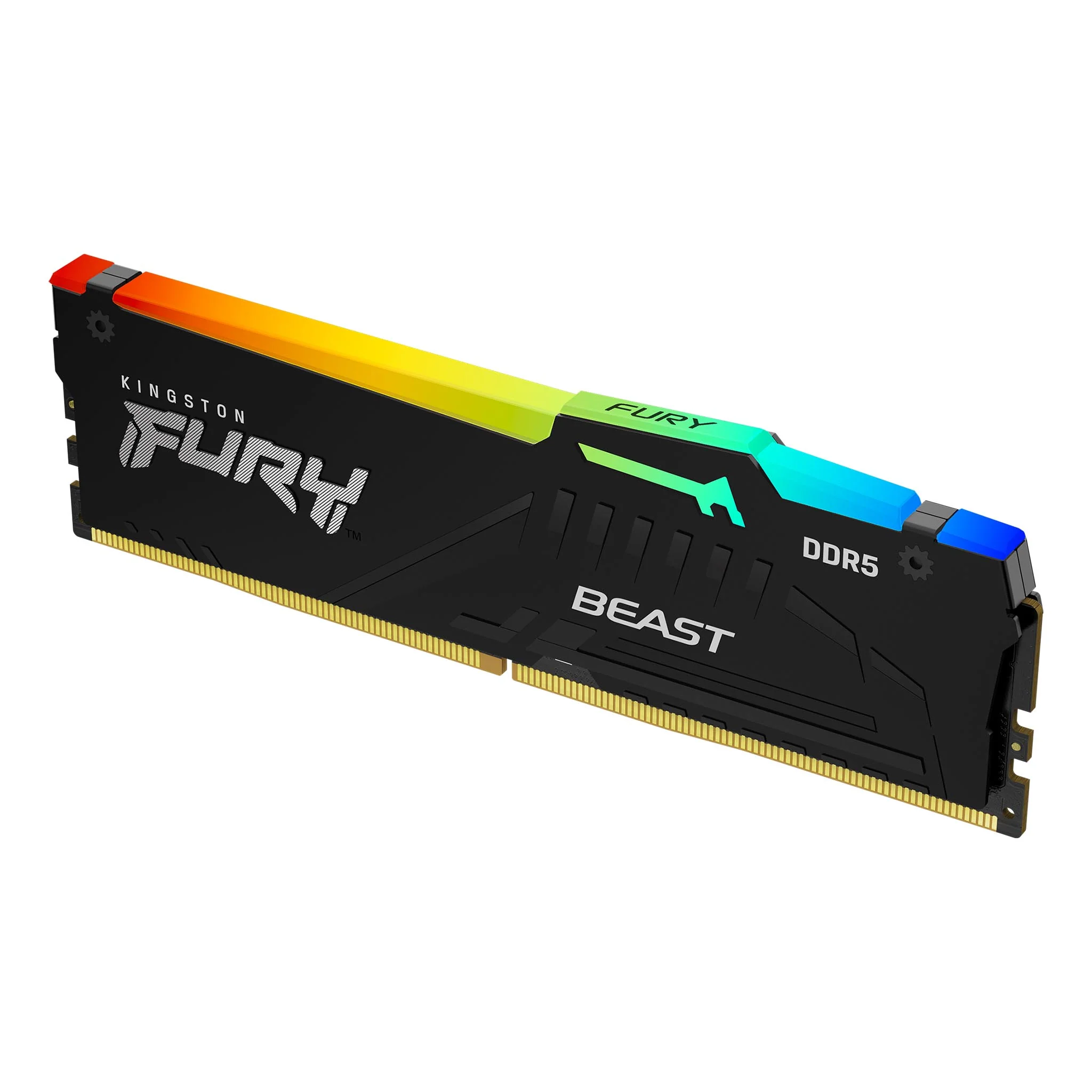 Kingston Fury Beast 16GB (1X16GB) DDR5 RGB 5600MT/S Memory (KF556C40BBA-16) - Image 2