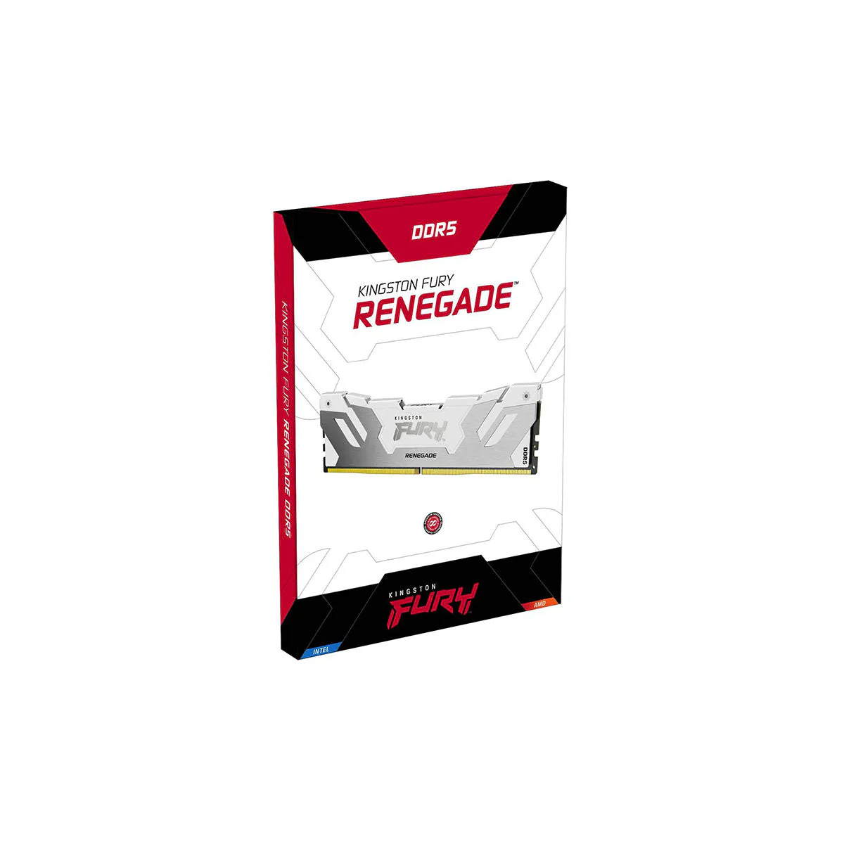 Kingston Fury Renegade 16GB (1X16GB) DDR5 XMP 6400MT/S CL32 Memory (White) (KF564C32RW-16) - Image 4