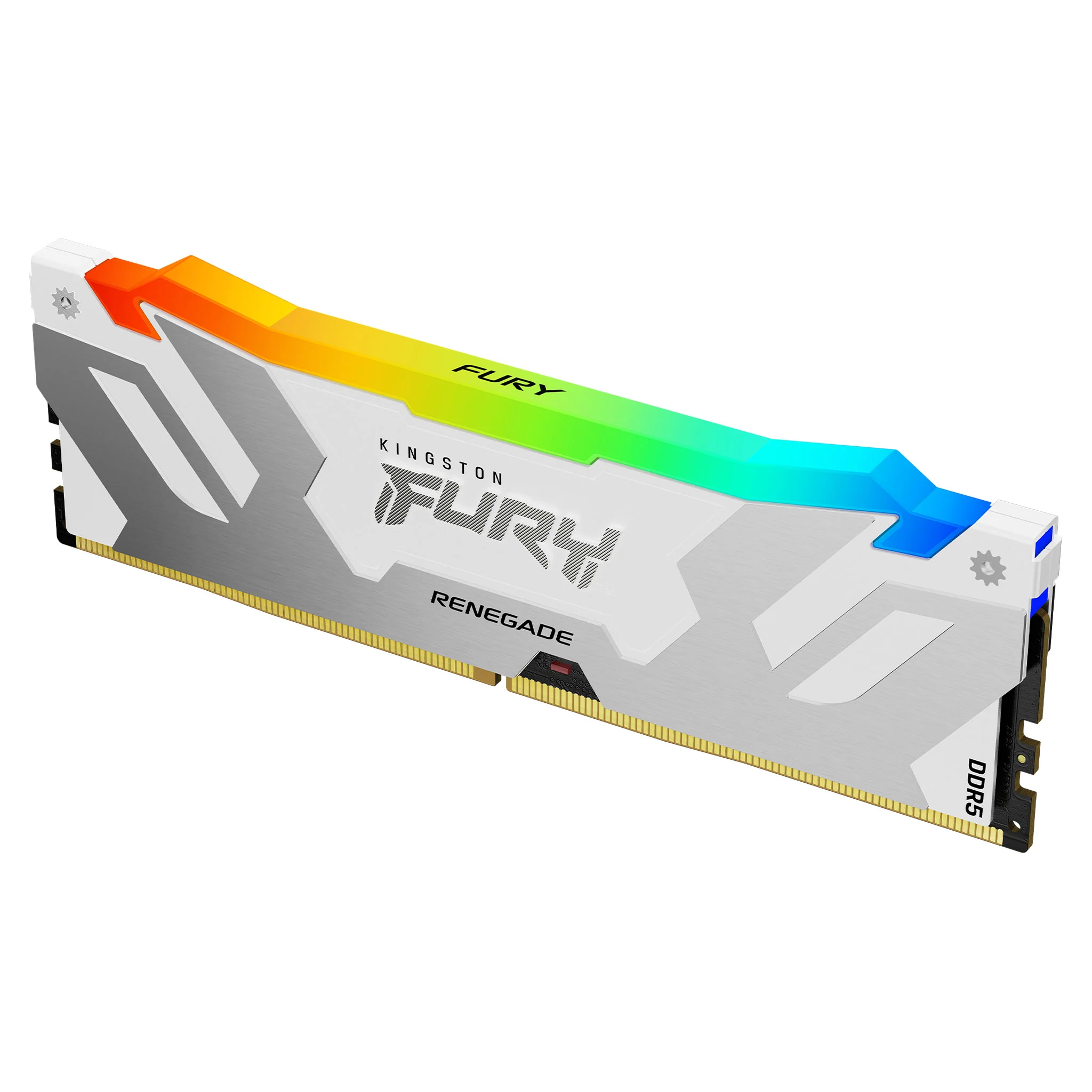 Kingston Fury Renegade 32GB (1x32GB) DDR5 RGB XMP 6000MT/S CL32 Memory (White) (KF560C32RWA-32) - Image 2