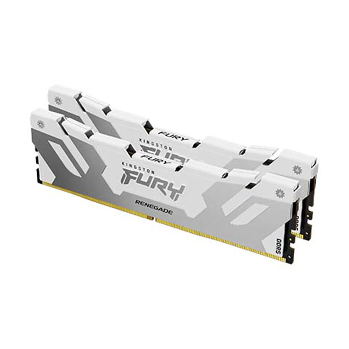 Kingston Fury Renegade 64GB (2X32GB) DDR5 XMP 6000MT/S CL32 Memory (White) (KF560C32RWK2-64)
