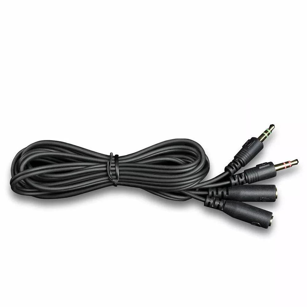 KINGSTON HYPERX SPARE CLOUD DUAL 3.5MM EXTENSION CABLE (200CM)
