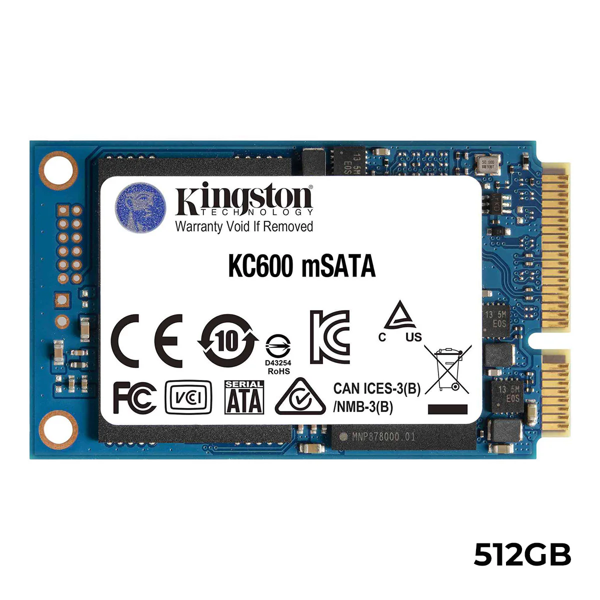 Kingston KC600 2.5" & MSATA SSD Hardware-Based Self-Encrypting Drive With 3D TLC Nand - SKC600MS (256GB, 512GB, 1024GB) - Image 3