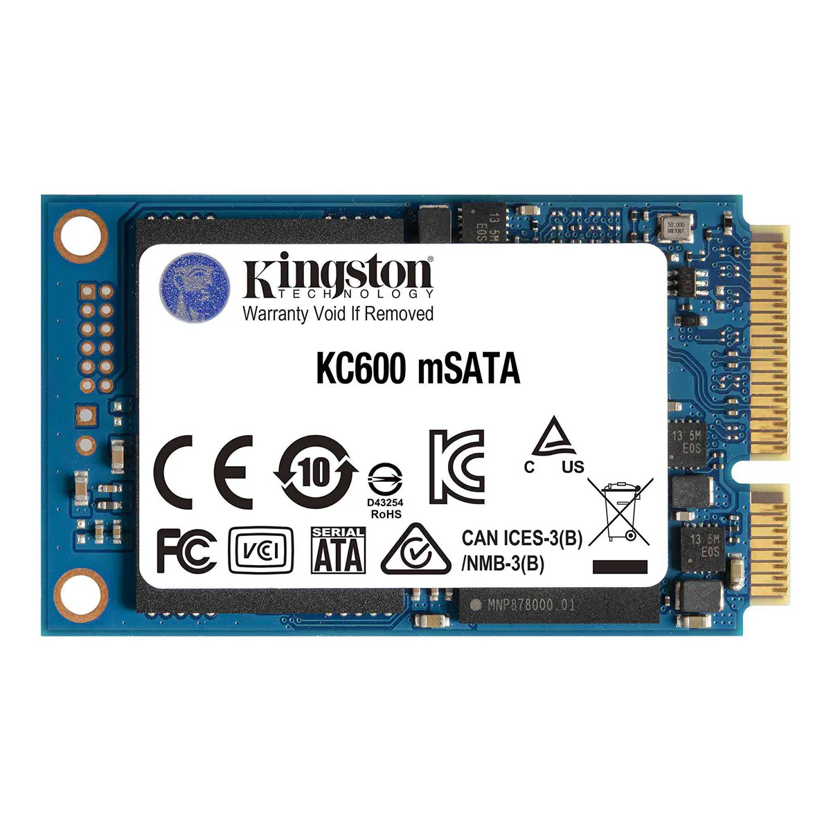Kingston KC600 2.5" & MSATA SSD Hardware-Based Self-Encrypting Drive With 3D TLC Nand - SKC600MS (256GB, 512GB, 1024GB) - Image 7