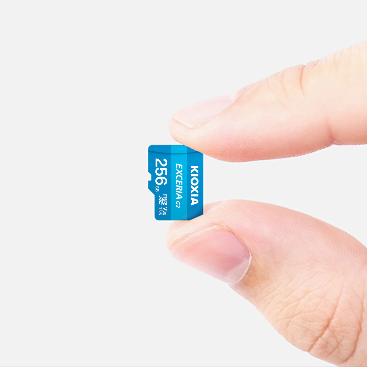 Kioxia Exceria G2 UHS-I U3 V30 4K A1 100MB/s Read MicroSD Memory Card with SD Adapter (128GB, 256GB) (LMEX2L128GG2, LMEX2L256GG2) - Image 2