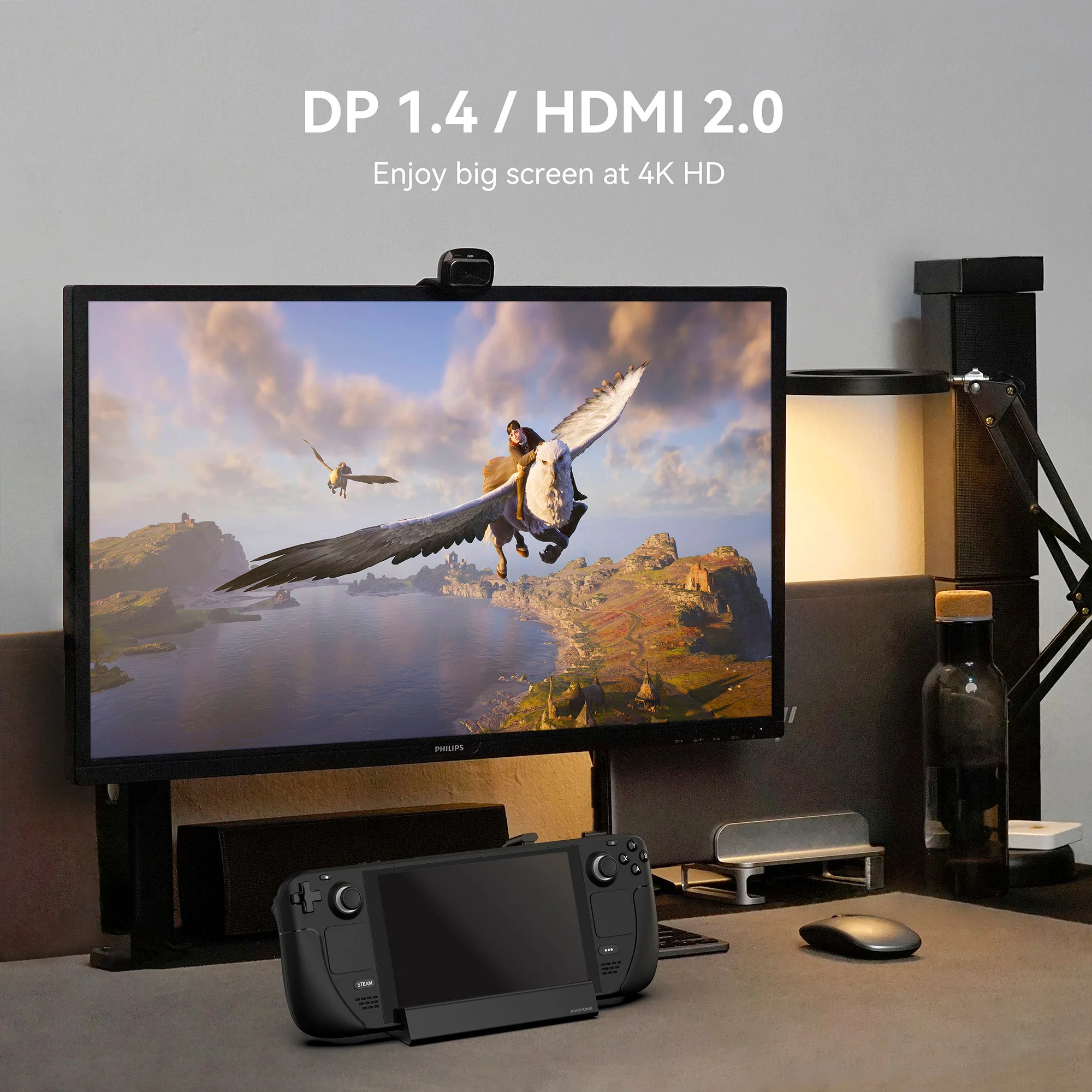 Kiwihome 7-In-1 Docking Station For Steam Deck (KH-SD01-PJYDE) - Image 3