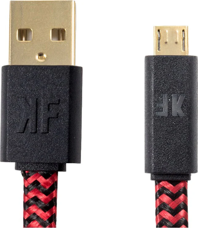 Kontrolfreek 12FT/3.6M USB 2.0 Gaming Cable Red And Black (4300) - Image 2