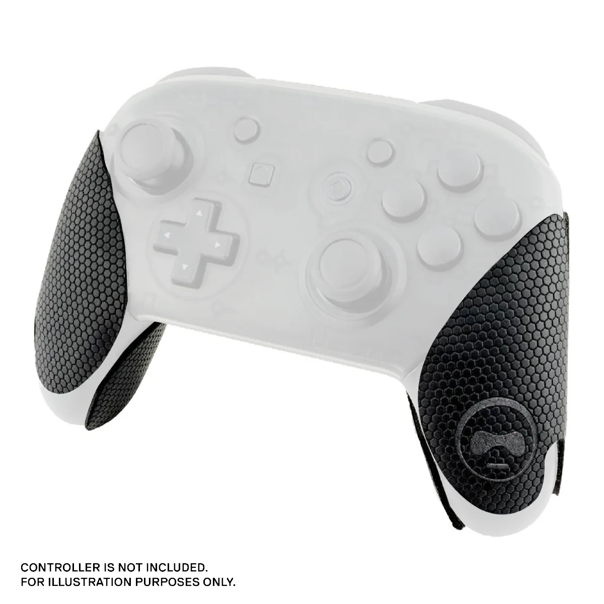 SteelSeries Kontrolfreek Grips for Nintendo Switch Pro (Nightfall Black/Noir) (4777-PRO)