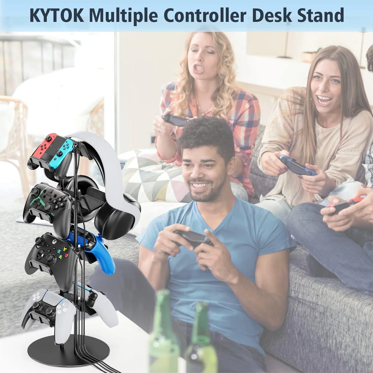 Kytok Multiple Controller Desk Stand for 8 Controllers (KT-515) - Image 8