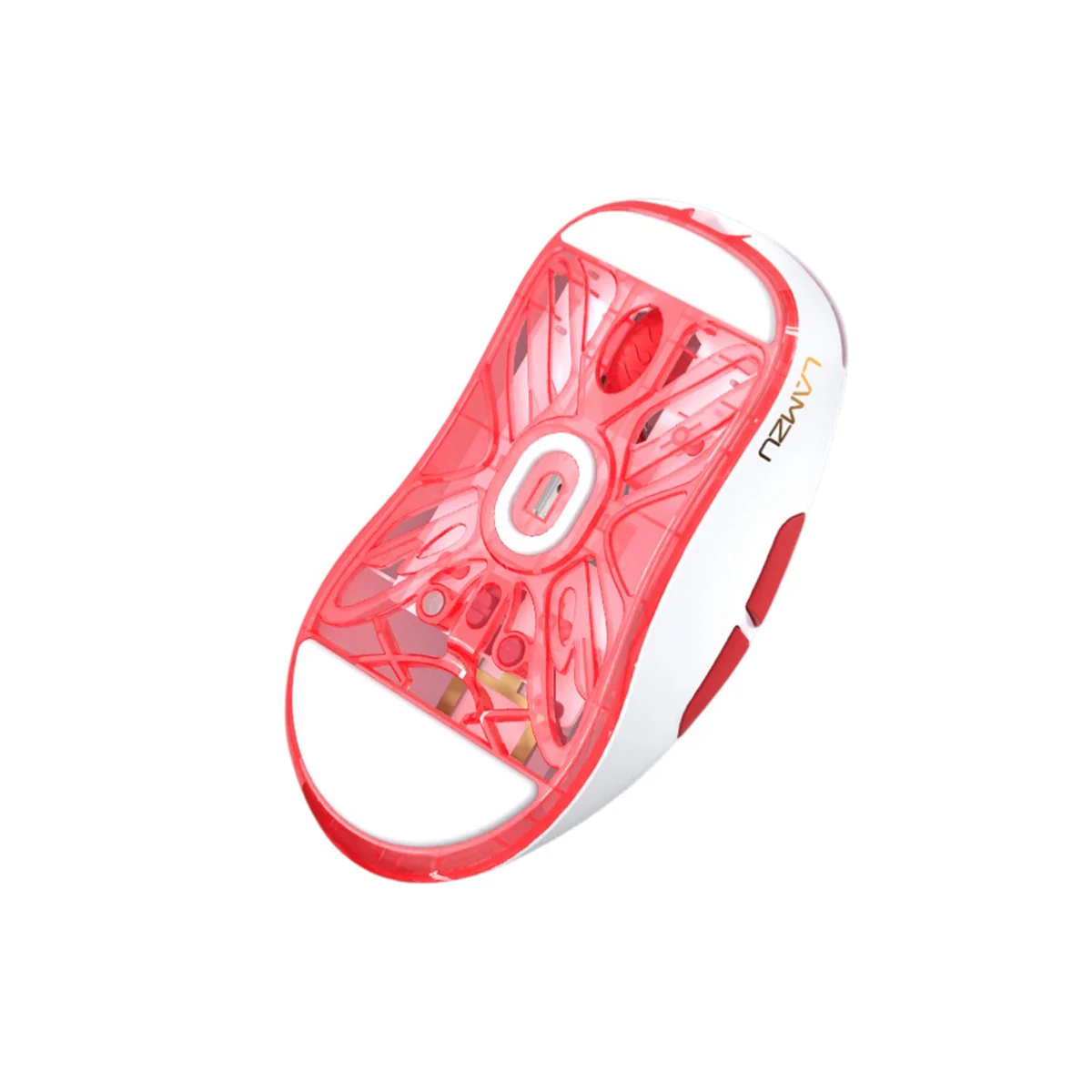 Lamzu Atlantis Mini Champion Edition Superlight Wireless Mouse (Light Pink, Panda White, Red) - Image 13