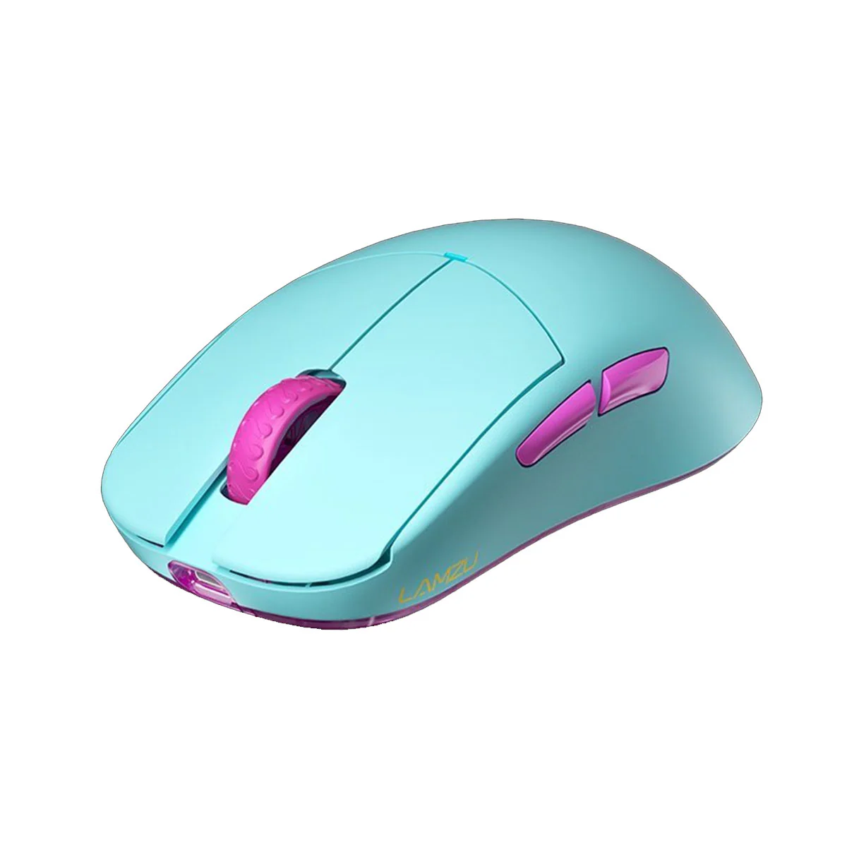 Lamzu Atlantis OG V2 Pro Superlight Wireless Gaming Mouse (Miami Blue, Matcha Green) - Image 3