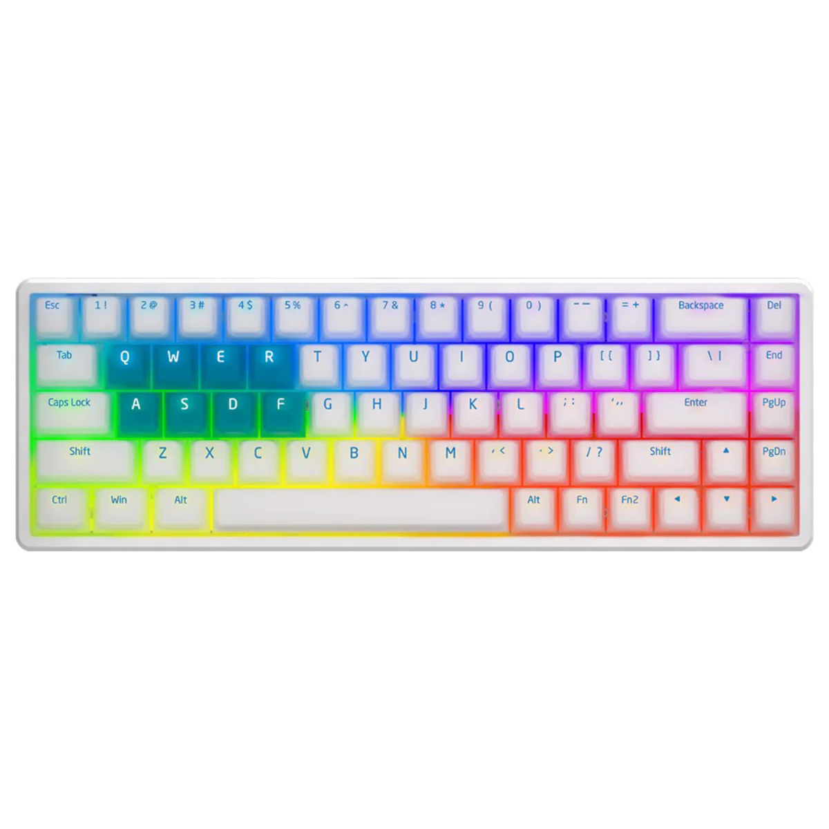 Lamzu Atlantis Pro RGB 68 Keys Gaming Keyboard Polar White (Magnetic Switch) - Image 2