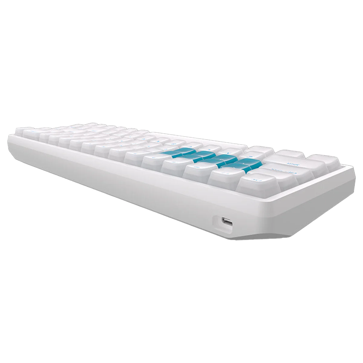 Lamzu Atlantis Pro RGB 68 Keys Gaming Keyboard Polar White (Magnetic Switch) - Image 5