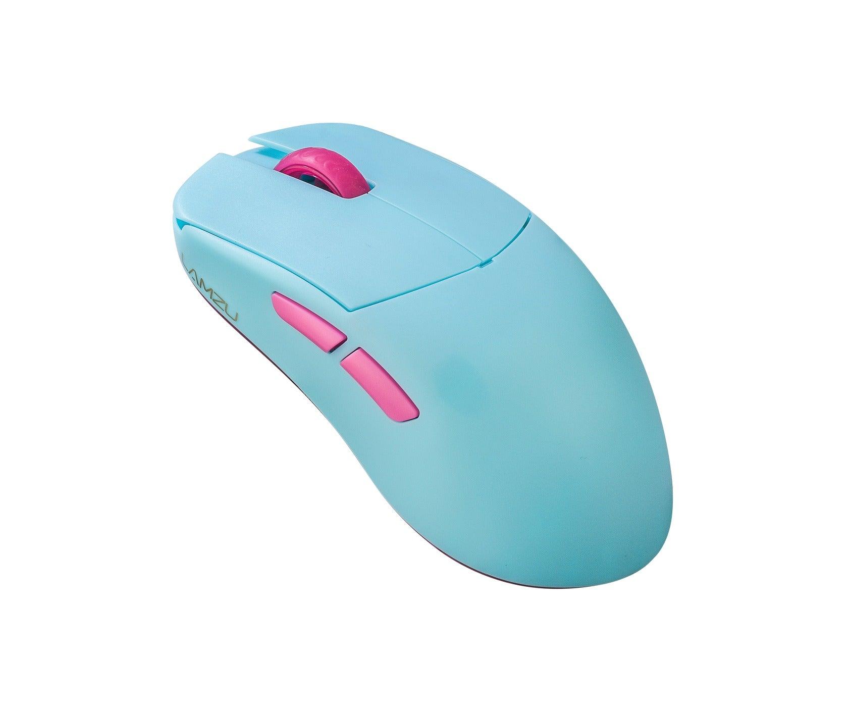 Lamzu Atlantis Superlight Wireless Gaming Mouse (Miami Blue) - Image 3
