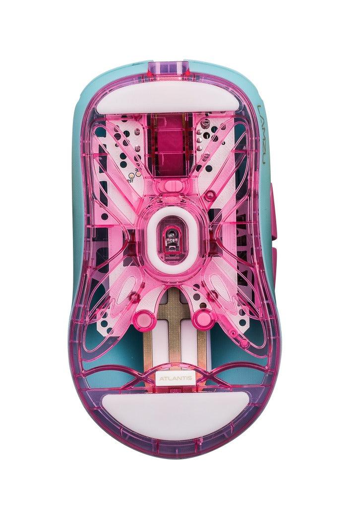 Lamzu Atlantis Superlight Wireless Gaming Mouse (Miami Blue) - Image 4