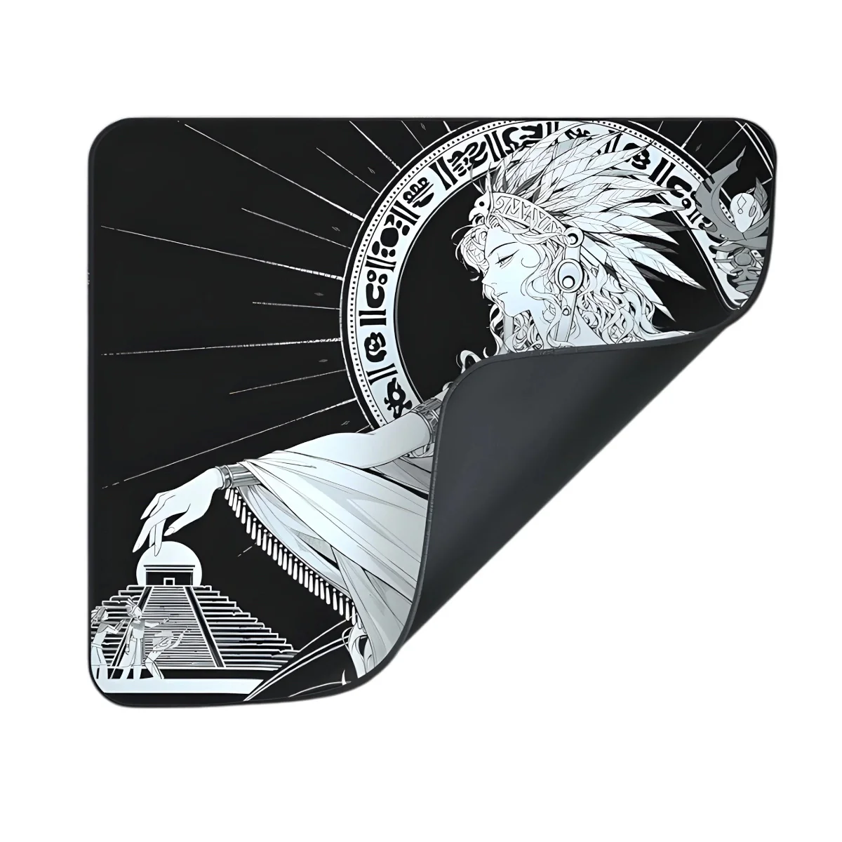 Lamzu Maya Mid SlimFlex Cloth Mouse Pad (490x420x3mm) - Image 4