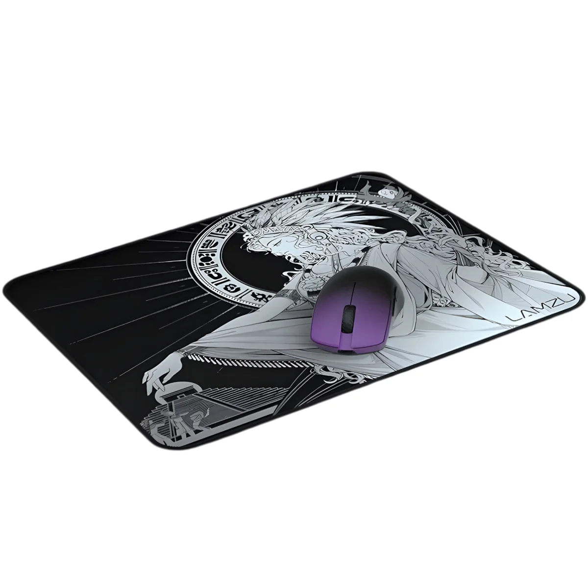 Lamzu Maya Mid SlimFlex Cloth Mouse Pad (490x420x3mm) - Image 6