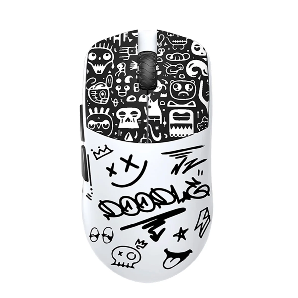 Lamzu Maya Superlight Wireless Gaming Mouse Doodle Edition (White) - Image 2