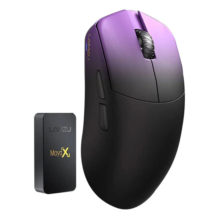 Lamzu Maya X 8K Superlight Wireless Gaming Mouse (Purple Shadow, Charcoal Black, White, Cloud Grey, Light Pink) - Image 15