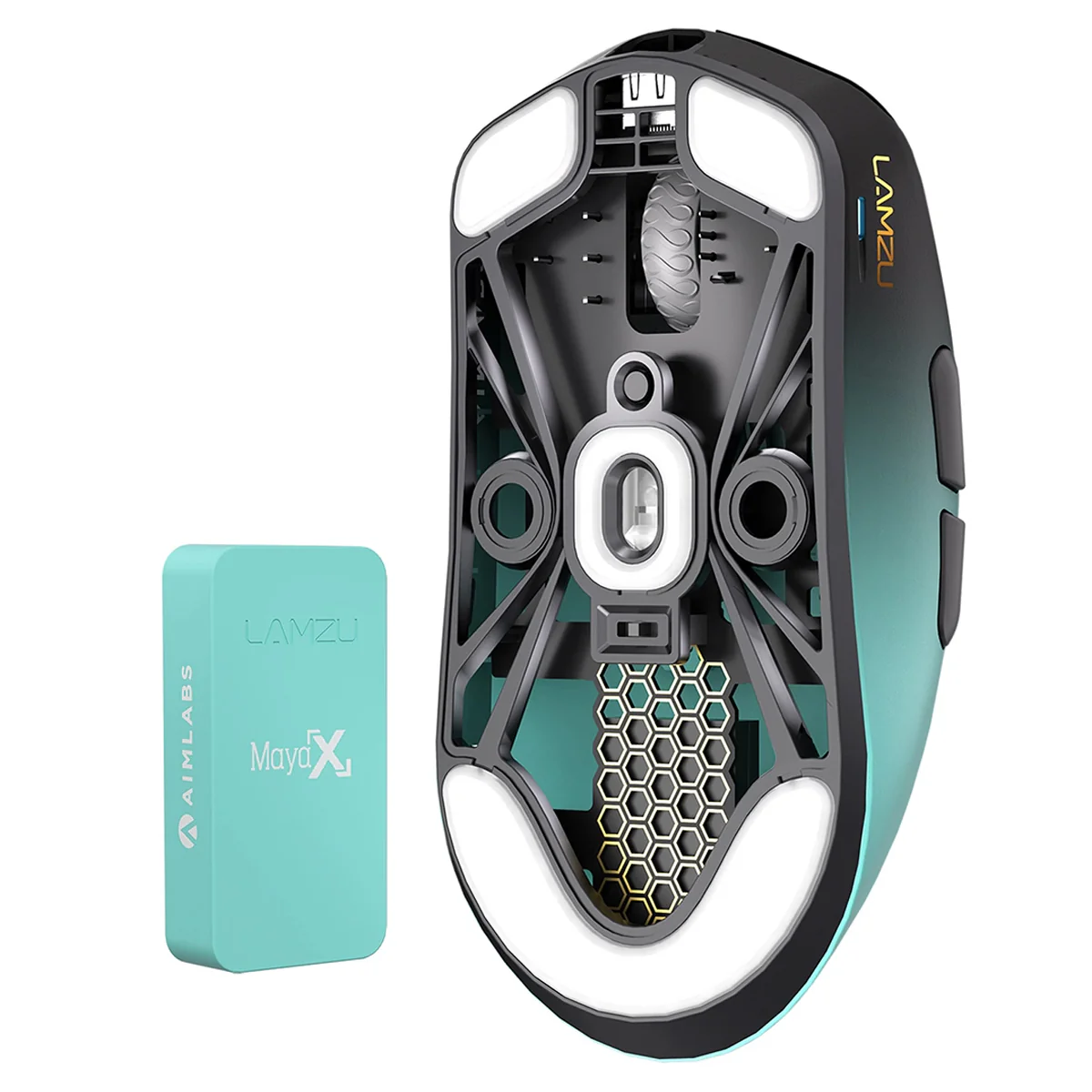 Lamzu x Aimlabs Maya X 8K Super Light Wireless Gaming Mouse - Image 5