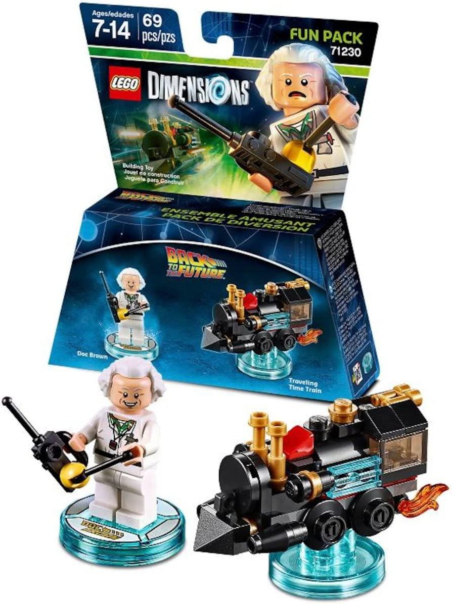 Lego Dimensions Back To The Future Doc Brown Fun Pack (71230)
