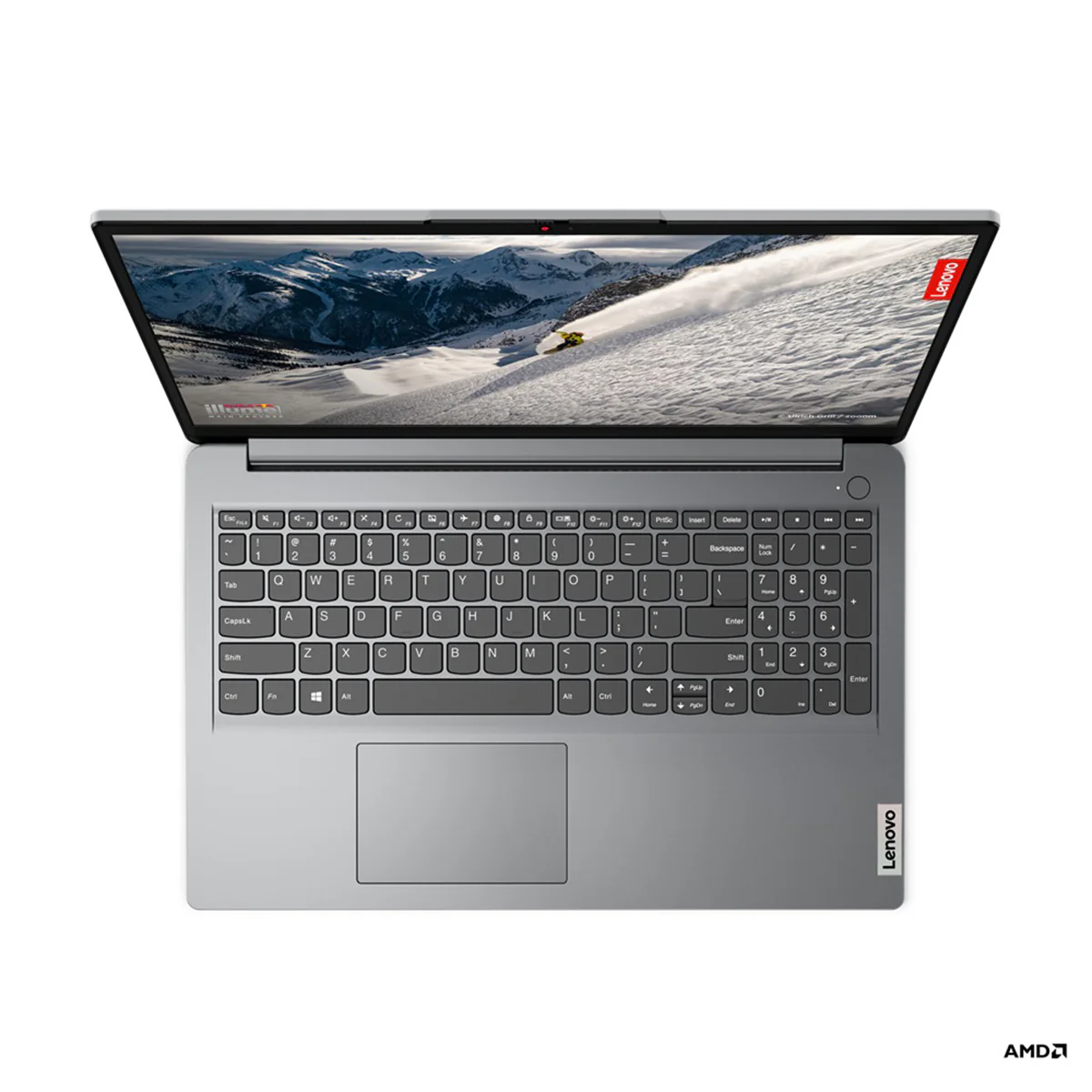 Lenovo IdeaPad 1 15AMN7 82VG00V7PH Laptop (Cloud Grey) | 15.6" FHD (1920x1080) IPS | Ryzen 3 7320U | 8GB RAM | 512GB SSD | AMD Radeon 610M Graphics | Windows 11 Home | MS Office Home & Student 2024 + Lenovo Casual Backpack B210 - Image 2