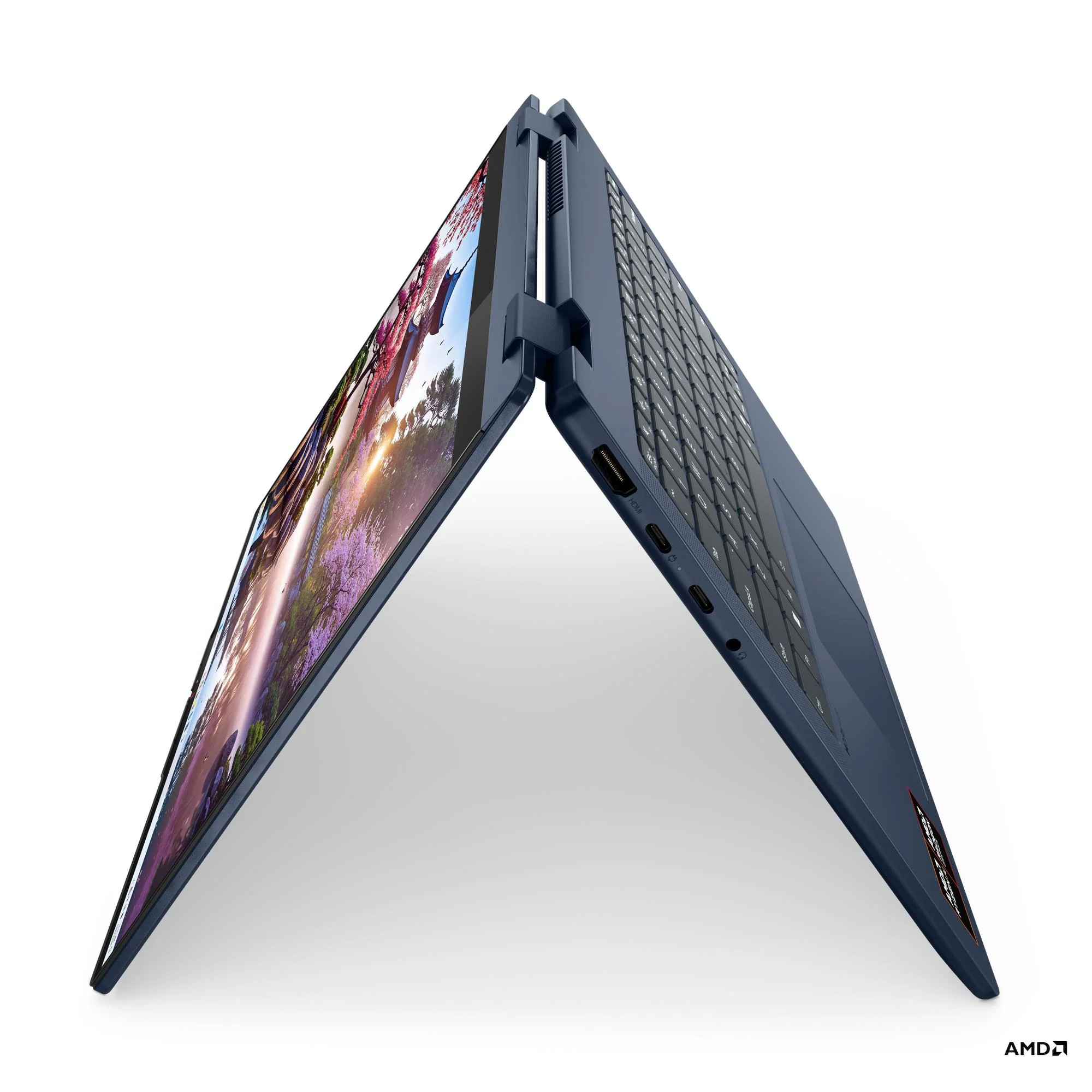 Lenovo IdeaPad 5 2-in-1 14AKP10 83KT0028PH Laptop (Cosmic Blue) | 14" WUXGA (1920x1200) IPS | Ryzen AI 7 350 |16GB RAM|1TB SSD|AMD Radeon 860M Graphics|Win 11 Home|MS Office 2024 + Lenovo B210 Backpack + Momax Q.Clock 2 (White) + Lenovo 400 Wireless Mouse - Image 13