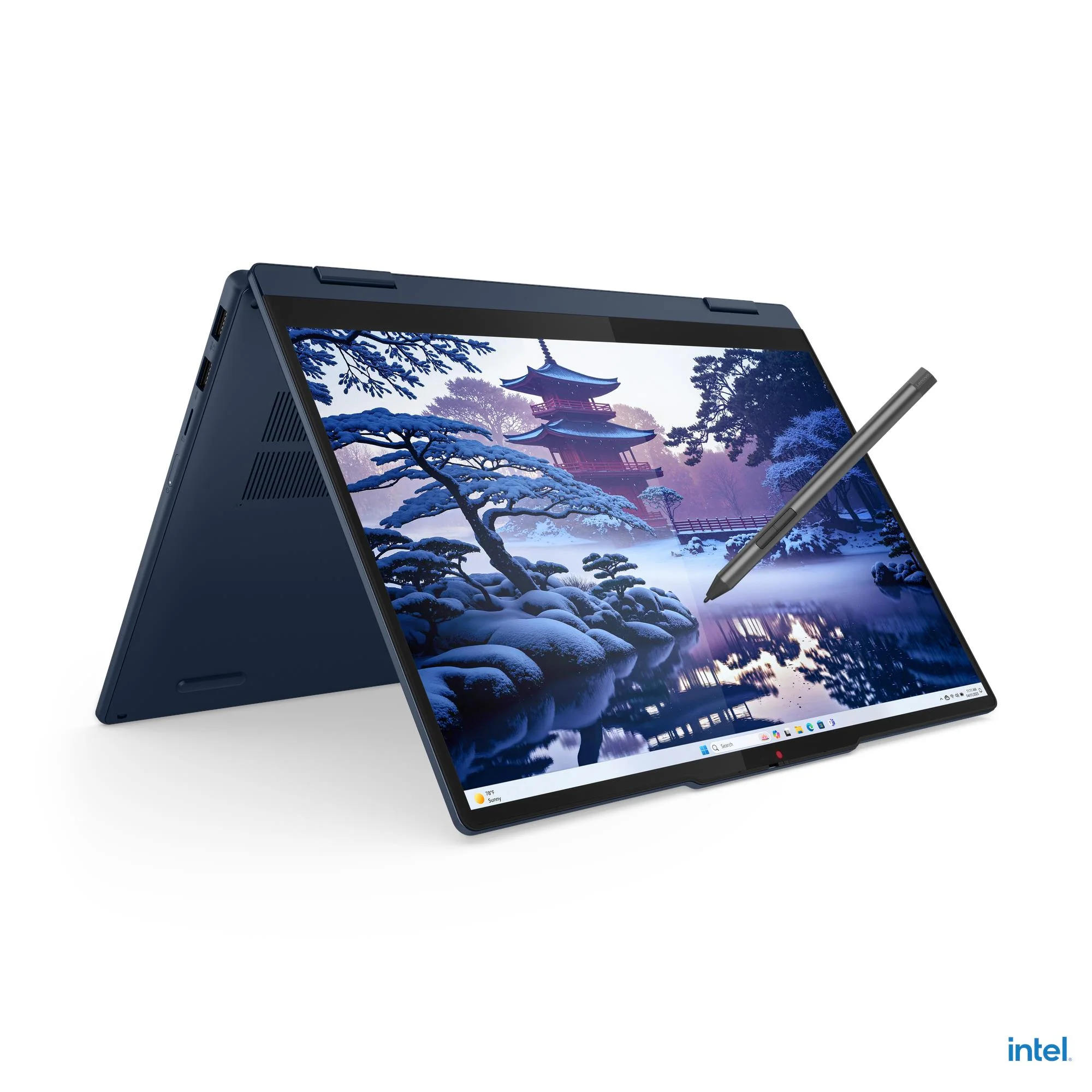 Lenovo IdeaPad 5 2-in-1 14IAL10 83KR0025PH Laptop (Cosmic Blue) | 14" WUXGA (1920x1200) IPS | Core Ultra 5 225U | 16GB RAM | 512GB SSD | Integrated Graphics | Win11 Home | MS Office Home 2024+ Lenovo B210 Backpack+ Digital Pen+ A4Tech FK13M Numeric Keypad - Image 12