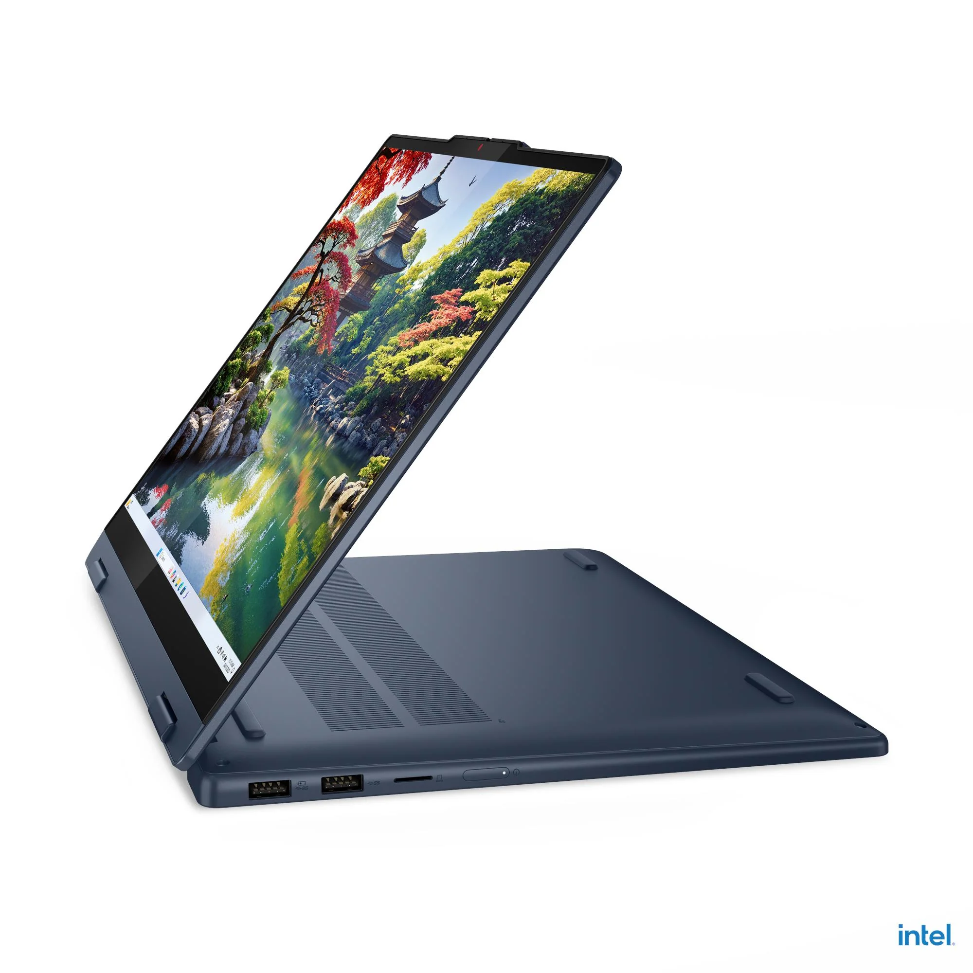 Lenovo IdeaPad 5 2-in-1 14IAL10 83KR0025PH Laptop (Cosmic Blue) | 14" WUXGA (1920x1200) IPS | Core Ultra 5 225U | 16GB RAM | 512GB SSD | Integrated Graphics | Win11 Home | MS Office Home 2024+ Lenovo B210 Backpack+ Digital Pen+ A4Tech FK13M Numeric Keypad - Image 7