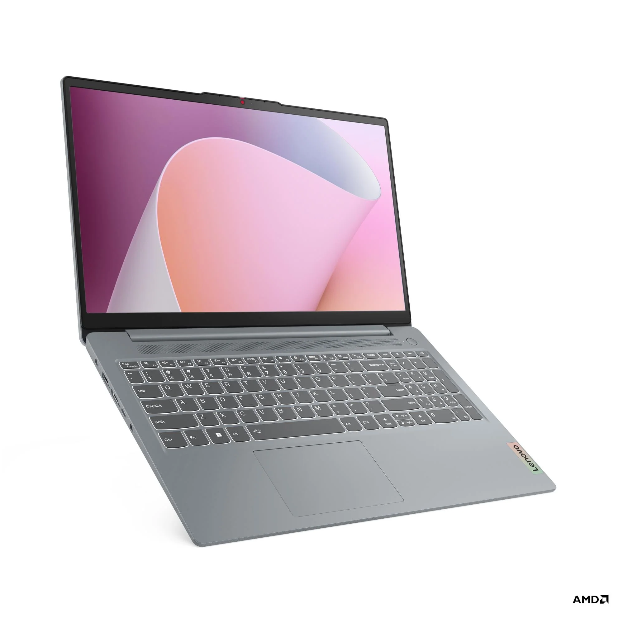 Lenovo IdeaPad Slim 3 15ABR8 82XM011NPH Laptop (Arctic Grey) | 15.6" FHD (1920x1080) TN | Ryzen 7 5825U | 16GB RAM | 512GB SSD | Integrated AMD Radeon Graphics | Windows 11 Home | MS Office Home 2024 + MS 365 Basic + Lenovo B210 Backpack - Image 2