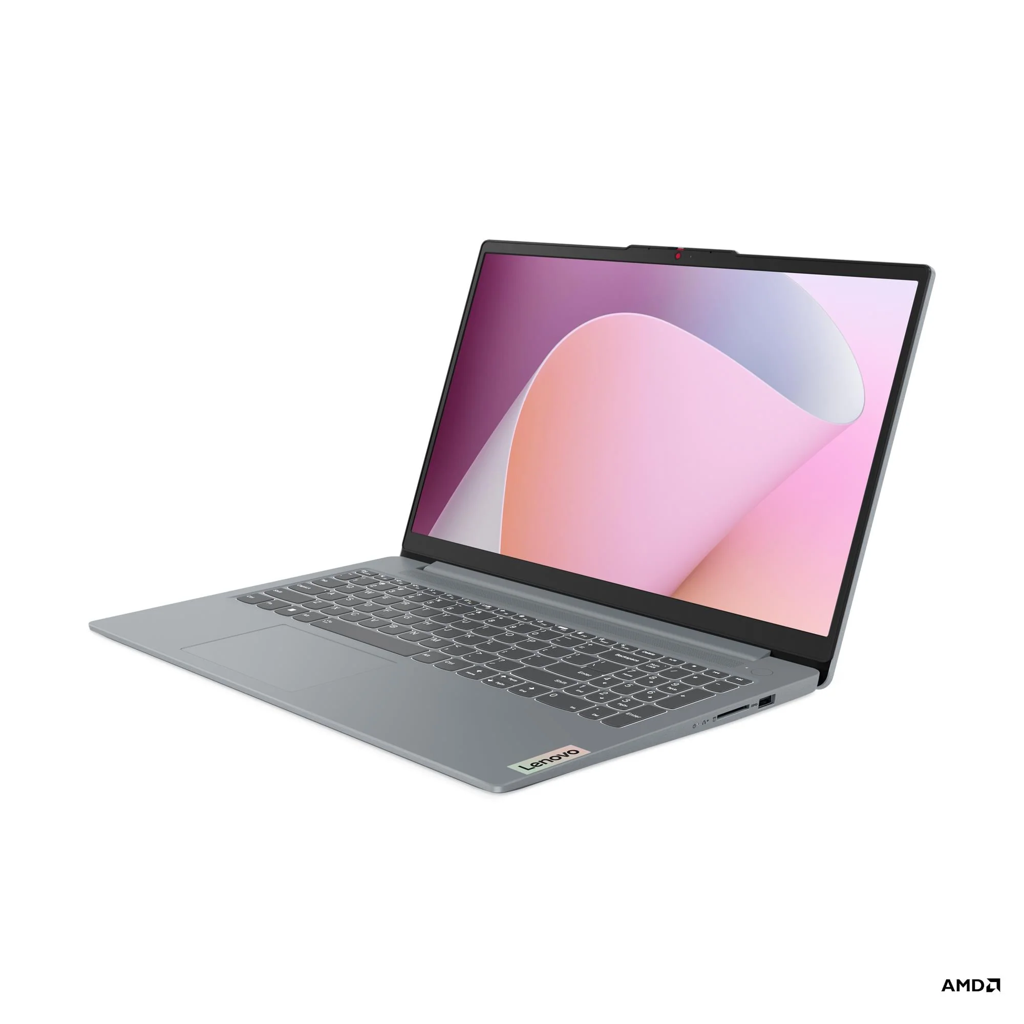 Lenovo IdeaPad Slim 3 15AMN8 82XQ00WDPH Laptop (Arctic Grey) | 15.6" FHD (1920x1080) TN | Ryzen 5 7520U | 8GB RAM | 512GB SSD | AMD Radeon 610M Graphics | Windows 11 Home | MS Office Home 2024 + Lenovo B210 Backpack - Image 3