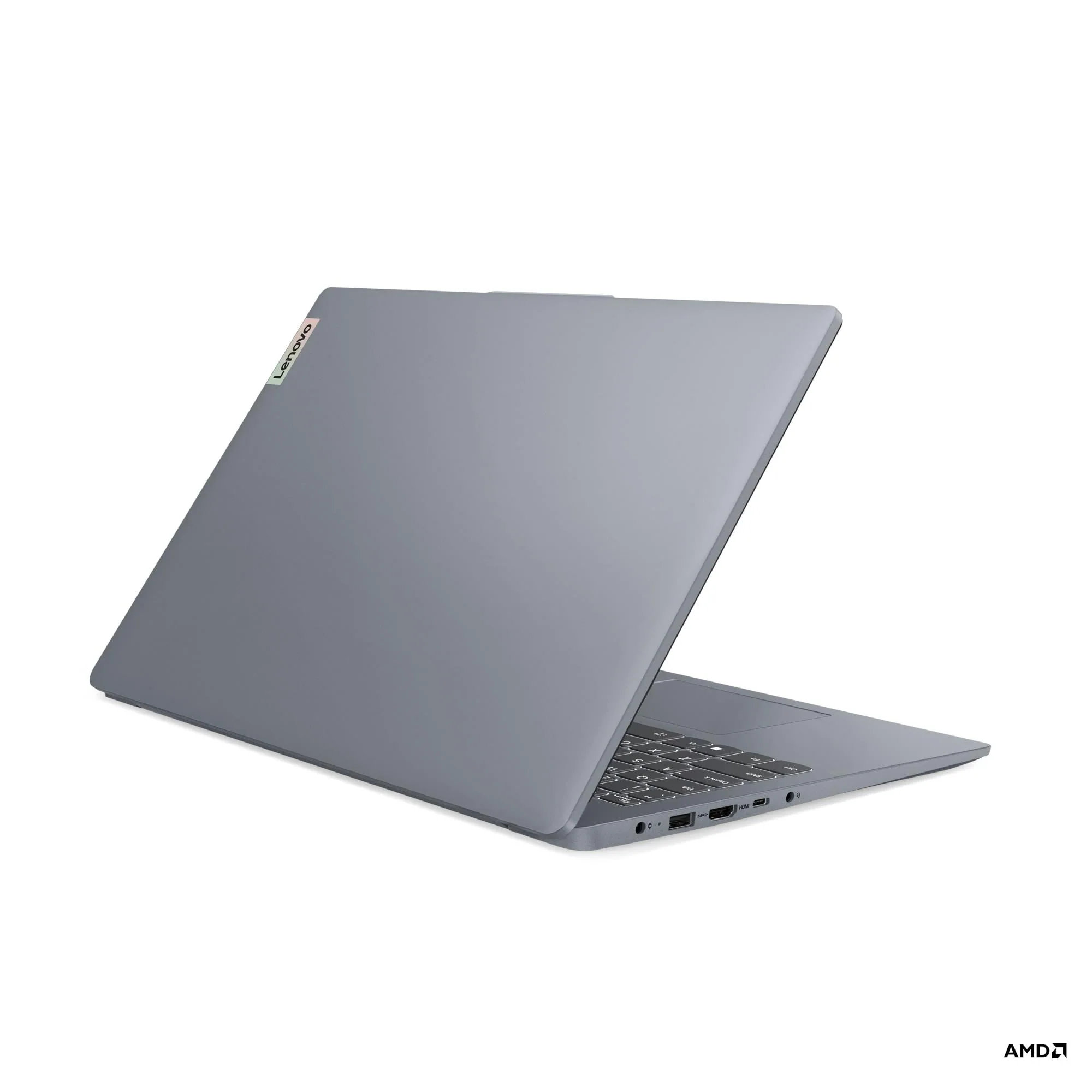 Lenovo IdeaPad Slim 3 15AMN8 82XQ00WDPH Laptop (Arctic Grey) | 15.6" FHD (1920x1080) TN | Ryzen 5 7520U | 8GB RAM | 512GB SSD | AMD Radeon 610M Graphics | Windows 11 Home | MS Office Home 2024 + Lenovo B210 Backpack - Image 4
