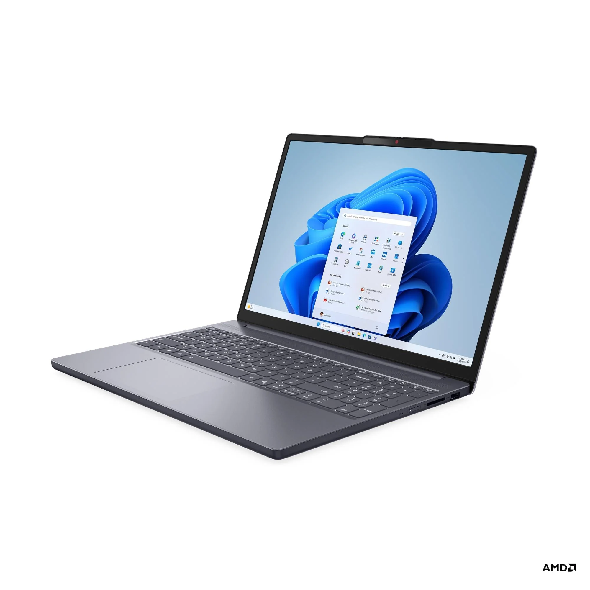 Lenovo IdeaPad Slim 3 15ARP10 83K700HXPH Laptop (Luna Grey) | 15.3" WUXGA (1920x1200) IPS | Ryzen 7 7735HS | 16GB RAM | 512GB SSD | AMD Radeon 680M Graphics | Windows 11 Home | MS Office Home 2024 + MS 365 Basic - Image 2
