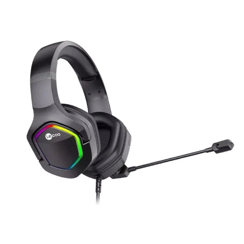 Lenovo Lecoo HT403 USB 2.0 7.1 Channel Surround Stereo Wired Gaming Headset (Black) - Image 4