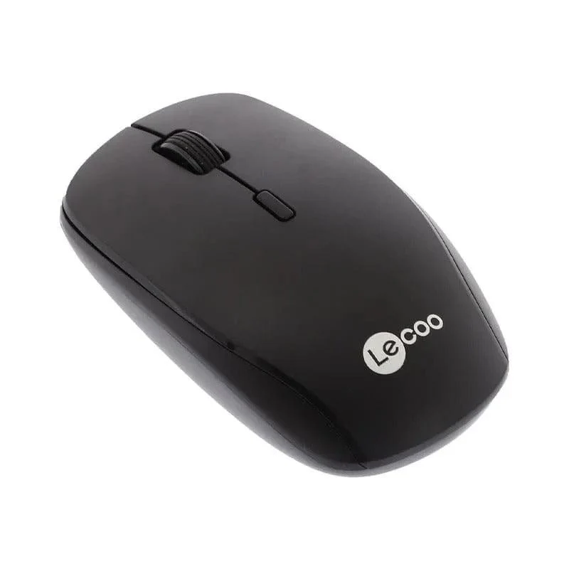 Lenovo Lecoo WS203 Wireless Mouse (Black) - Image 2