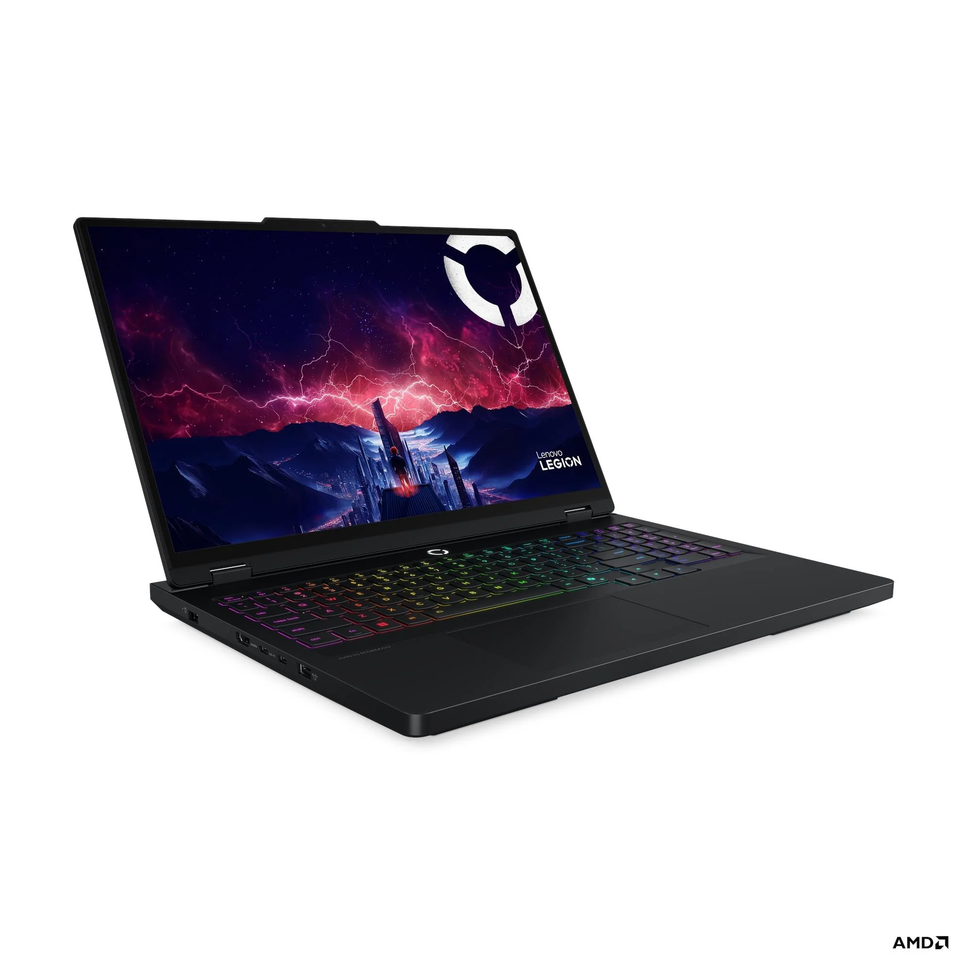 Lenovo Legion Pro 5 16AFR10 83F2000NPH AI-Powered Gaming Laptop (Eclipse Black) | 16" WQXGA (2560x1600) OLED 165Hz | Ryzen 9 9955HX | 32GB RAM | 1TB SSD | RTX 5070 8GB | Windows 11 Home | MS Office Home 2024 + Lenovo GB400 Backpack - Image 3