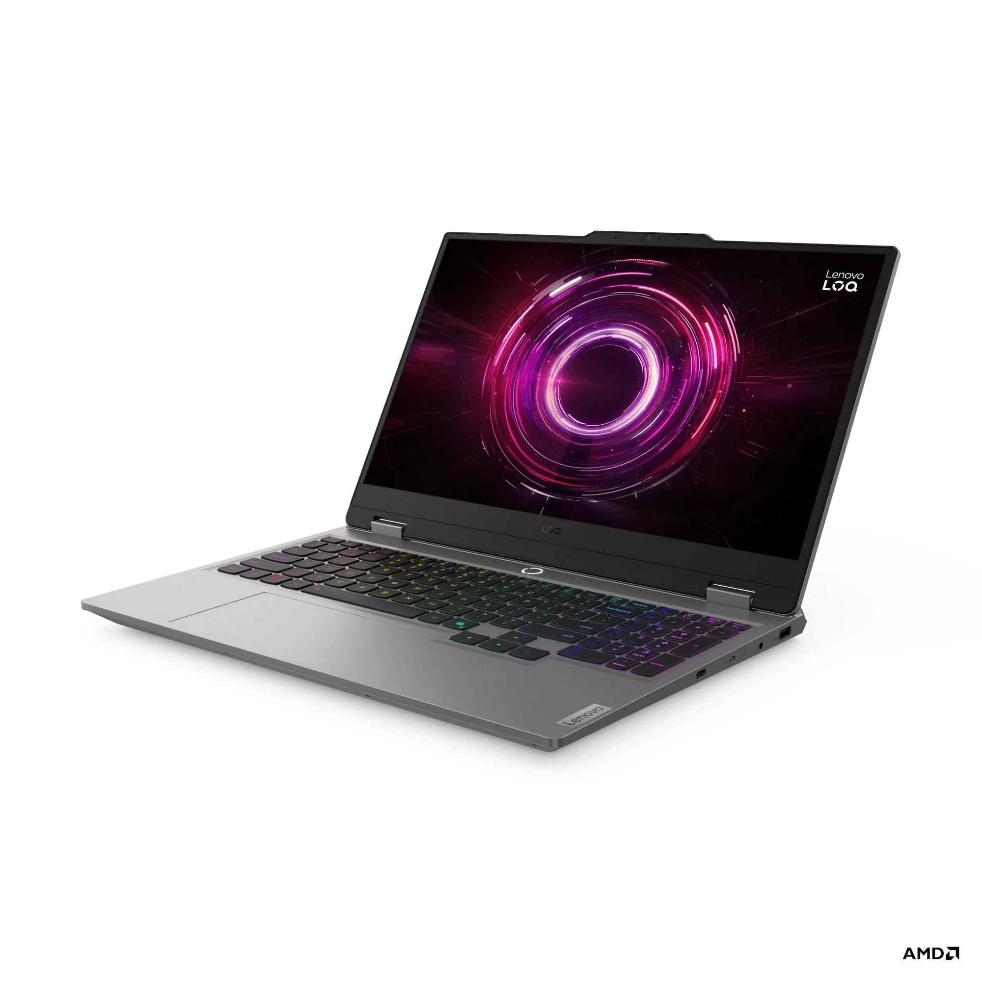 Lenovo LOQ 15AHP10 83JG001VPH Gaming Laptop (Luna Grey) | 15.6" FHD (1920x1080) IPS 144Hz | Ryzen 7 250 | 16GB RAM | 512GB SSD | RTX 5050 | Windows 11 Home + Lenovo Modern Gaming Backpack - Image 2