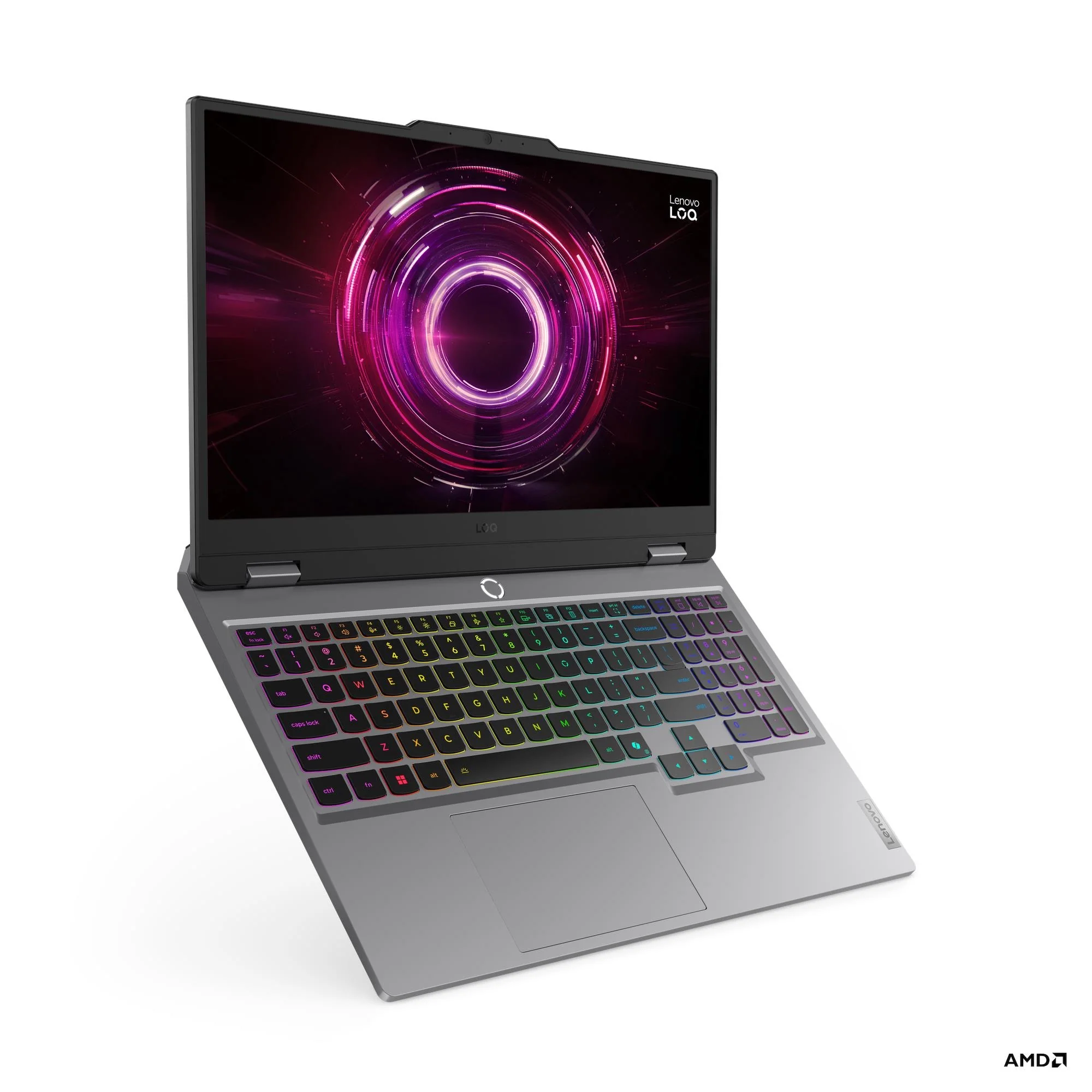 Lenovo LOQ 15AHP10 83JG001VPH Gaming Laptop (Luna Grey) | 15.6" FHD (1920x1080) IPS 144Hz | Ryzen 7 250 | 16GB RAM | 512GB SSD | RTX 5050 | Windows 11 Home + Lenovo Modern Gaming Backpack - Image 5
