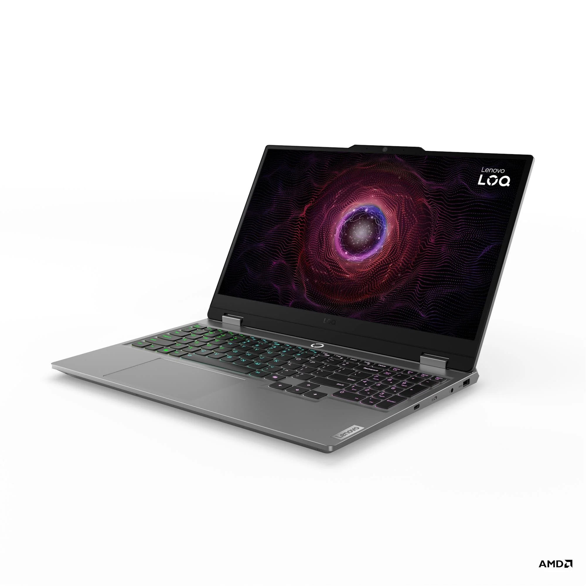 Lenovo LOQ 15ARP9 83JC00JEPH Gaming Laptop (Luna Grey) | 15.6" FHD (1920x1080) IPS 144Hz | Ryzen 5 7235HS | 12GB RAM | 512GB SSD | RTX 4050 | Windows 11 Home | Lenovo Modern Gaming Backpack - Image 4