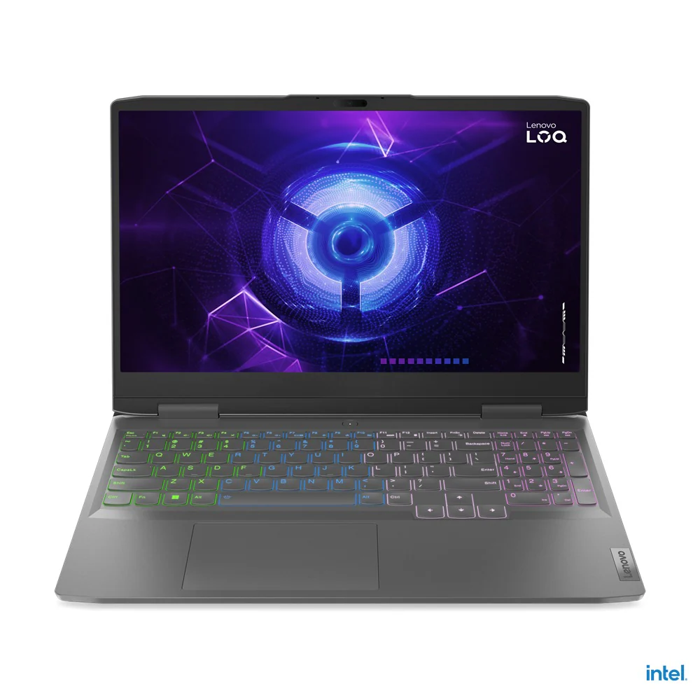 Lenovo LOQ 15IRH8 82XV001CPH Gaming Laptop (Storm Grey) | 15.6" WQHD (2560 x 1440) | i7 13620H | 8GB RAM | 512GB SSD | RTX 4060 | Windows 11 Home | MS Office H&S 2021 | Lenovo LOQ M100 RGB Mouse | Ideapad Gaming Backpack - Image 2