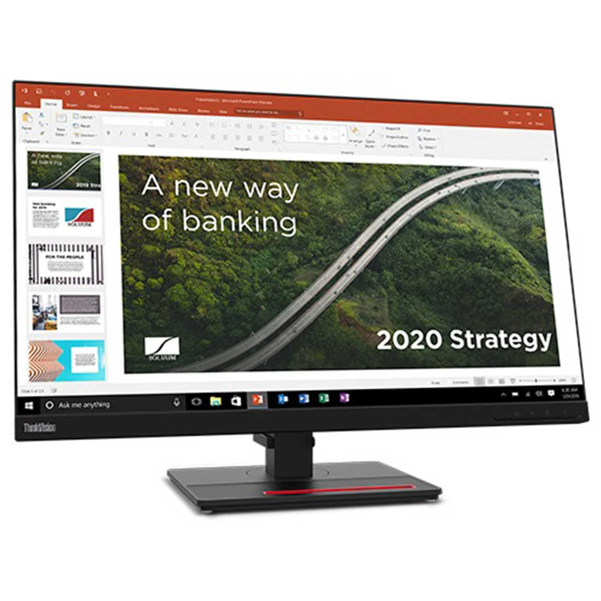 Lenovo Thinkvision T27H-20 61ECGAR2WW 27” 60HZ QHD Monitor - Image 4