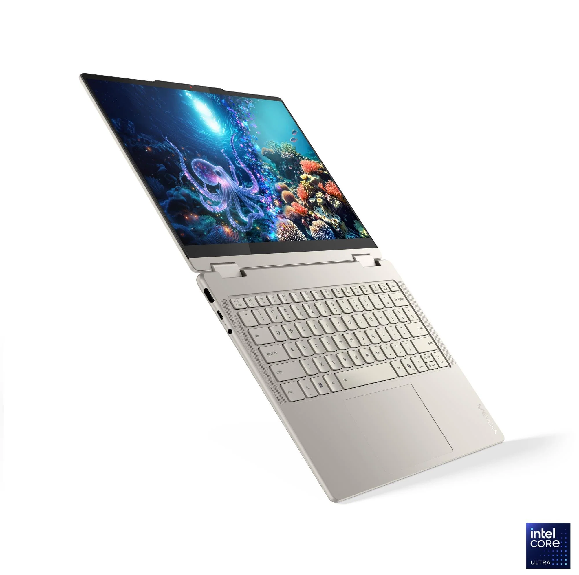 Lenovo Yoga 7 2-in-1 14ILL10 83JQ00AHPH Copilot+ PC Laptop (Seashell) | 14" 2.8K WQXGA+ (2880x1800) OLED Touch | Core Ultra 7 258V | 32GB RAM | 1TB SSD | Intel Arc Graphics 140V | Win11 Home | MS Office Home 2024 + MS 365 Basic + Pen + Slim Mouse + Sleeve - Image 14