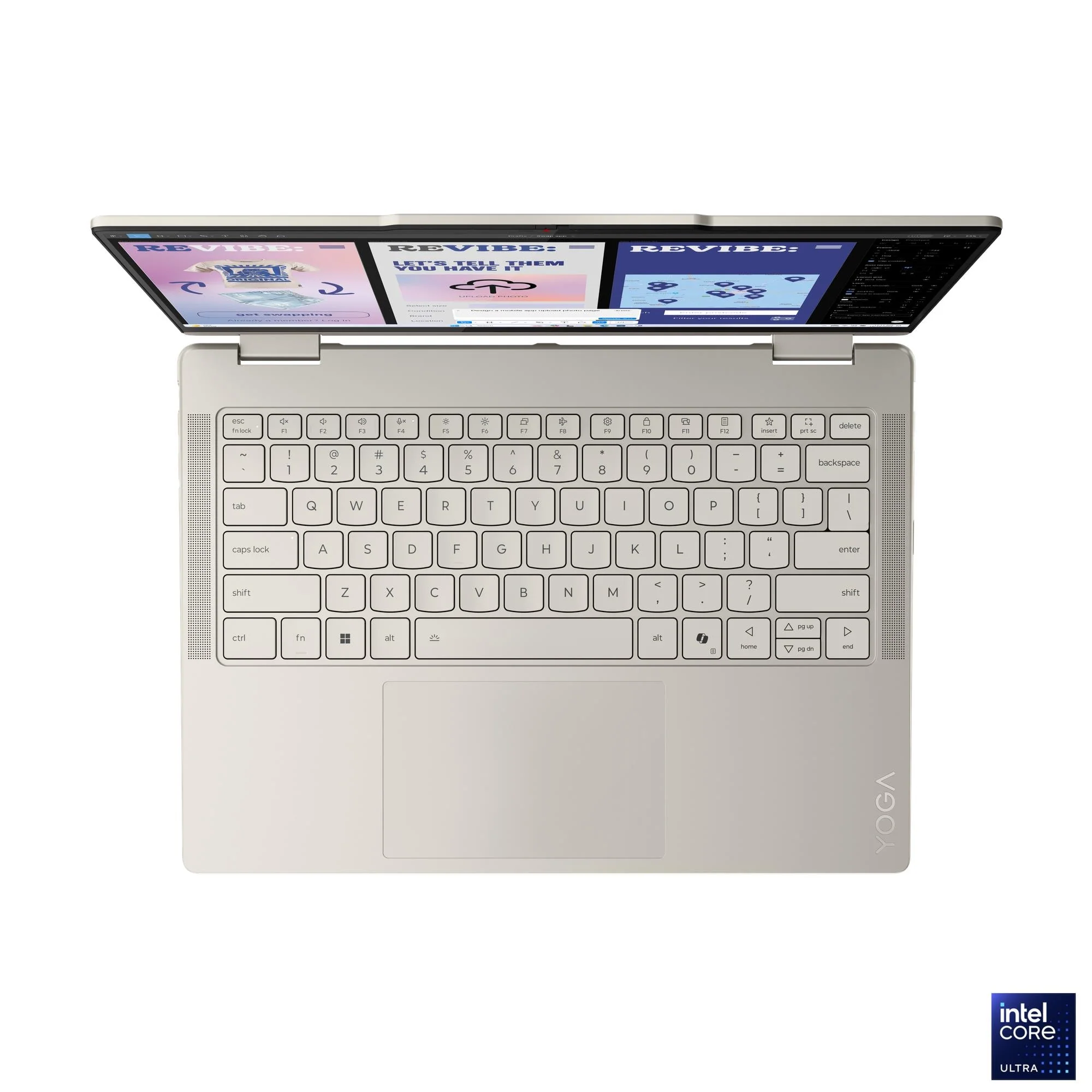 Lenovo Yoga 7 2-in-1 14ILL10 83JQ00AHPH Copilot+ PC Laptop (Seashell) | 14" 2.8K WQXGA+ (2880x1800) OLED Touch | Core Ultra 7 258V | 32GB RAM | 1TB SSD | Intel Arc Graphics 140V | Win11 Home | MS Office Home 2024 + MS 365 Basic + Pen + Slim Mouse + Sleeve - Image 3