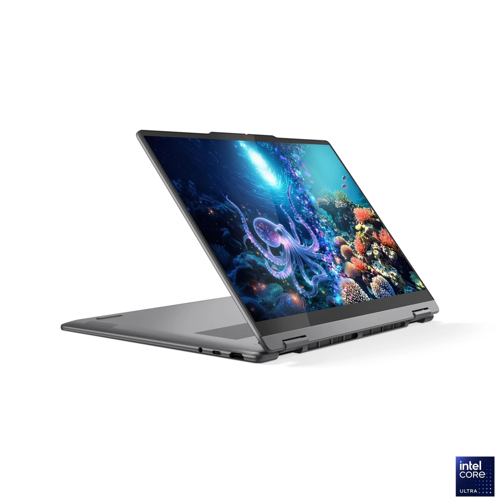 Lenovo Yoga 7 2-in-1 14ILL10 83JQ00DKPH Laptop (Luna Grey) | 14" 2.8K WQXGA+ (2880x1800) OLED 120Hz | Core Ultra 7 258V | 32GB RAM | 1TB SSD | Intel Arc Graphics 140V | Win11 Home | MS Office Home 2024 + MS 365 Basic + Yoga Pen+Yoga Slim Mouse+Yoga Sleeve - Image 12