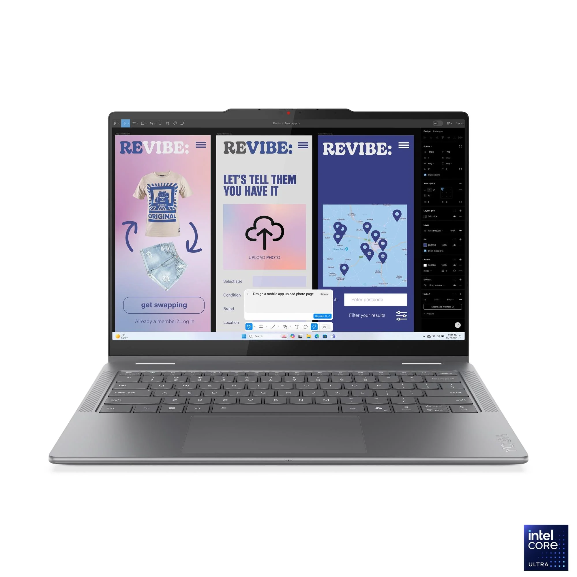 Lenovo Yoga 7 2-in-1 14ILL10 83JQ00DKPH Laptop (Luna Grey) | 14" 2.8K WQXGA+ (2880x1800) OLED 120Hz | Core Ultra 7 258V | 32GB RAM | 1TB SSD | Intel Arc Graphics 140V | Win11 Home | MS Office Home 2024 + MS 365 Basic + Yoga Pen+Yoga Slim Mouse+Yoga Sleeve - Image 2